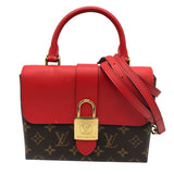 ルイ・ヴィトン LOUIS VUITTON ロッキーBB M44322 ブラウン/レッド モノグラム レディース ショルダーバッグ