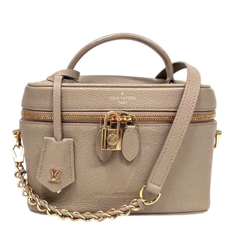 ルイ・ヴィトン LOUIS VUITTON ヴァニティPM M45608 トゥルトレール ゴールド金具 モノグラム・アンプラント レディース ハンドバッグ