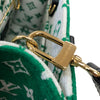 ルイ・ヴィトン LOUIS VUITTON オンザゴーPM M46216 グリーン・ホワイト モノグラム・ジャガード LVマッチ レディース ハンドバッグ