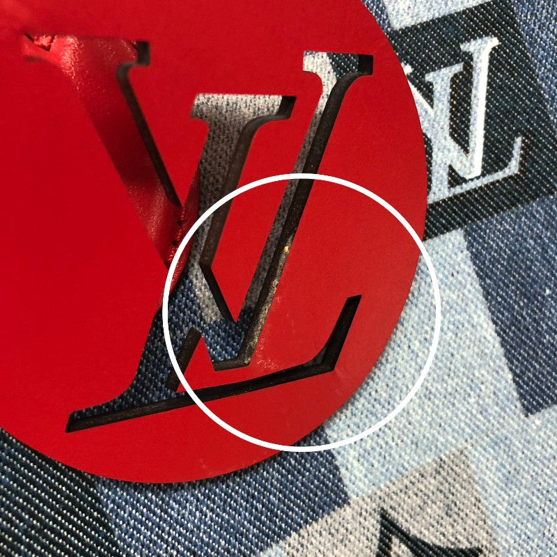 ルイ・ヴィトン LOUIS VUITTON オンザゴーGM 2Wayトートバッグ M44992 モノグラム・デニム・パッチワーク レディース ハンドバッグ
