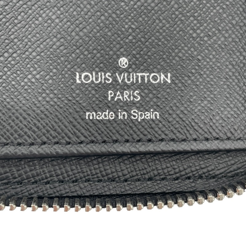 ルイ・ヴィトン LOUIS VUITTON ジッピーウォレット・ヴェルティカル M32837 オセアン タイガレザー メンズ 長財布
