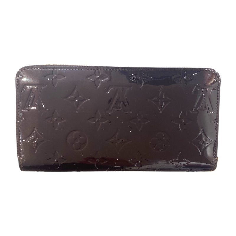 ルイ・ヴィトン LOUIS VUITTON ジッピー・ウォレット M93522 ボルドー モノグラム・ヴェルニ レディース 長財布