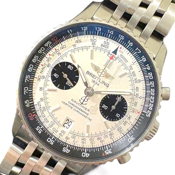 ブライトリング BREITLING ナビタイマー05　42mm　日本400本限定 A23330 SS 自動巻き メンズ 腕時計