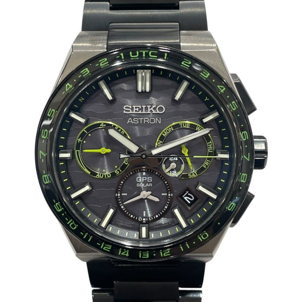 セイコー SEIKO アストロン ネクスタ― 世界1200本限定 SBXC139 グレー チタン クオーツ メンズ 腕時計