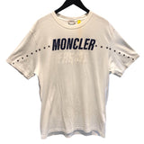 モンクレール MONCLER XFRAGMENT ロゴプリントTシャツ 8C000 コットン メンズ 半袖シャツ
