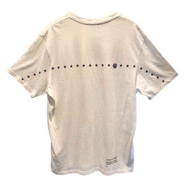 モンクレール MONCLER XFRAGMENT ロゴプリントTシャツ 8C000 コットン メンズ 半袖シャツ