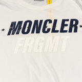 モンクレール MONCLER XFRAGMENT ロゴプリントTシャツ 8C000 コットン メンズ 半袖シャツ