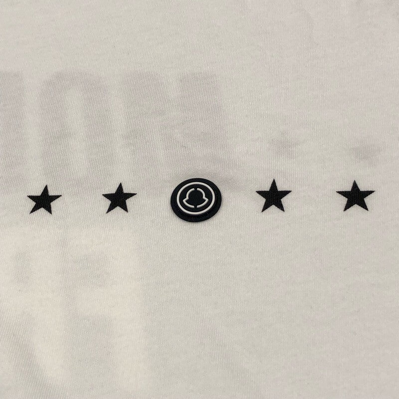 モンクレール MONCLER XFRAGMENT ロゴプリントTシャツ 8C000 コットン メンズ 半袖シャツ