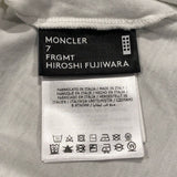 モンクレール MONCLER XFRAGMENT ロゴプリントTシャツ 8C000 コットン メンズ 半袖シャツ