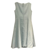 フォクシー ニューヨーク FOXEY NEW YORK Sienna　ノースリーブワンピース グリーンブルー ポリエステル レディース ワンピース