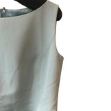 フォクシー ニューヨーク FOXEY NEW YORK Sienna　ノースリーブワンピース グリーンブルー ポリエステル レディース ワンピース