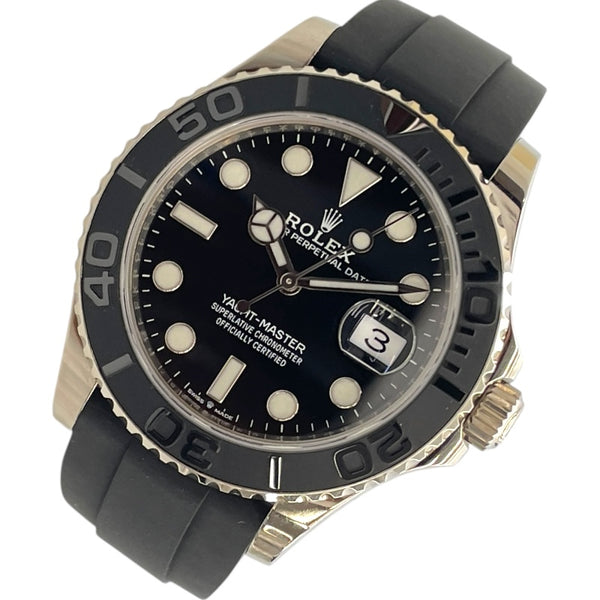 ロレックス ROLEX ヨットマスター42 226659 ブラック K18WG 自動巻き メンズ 腕時計