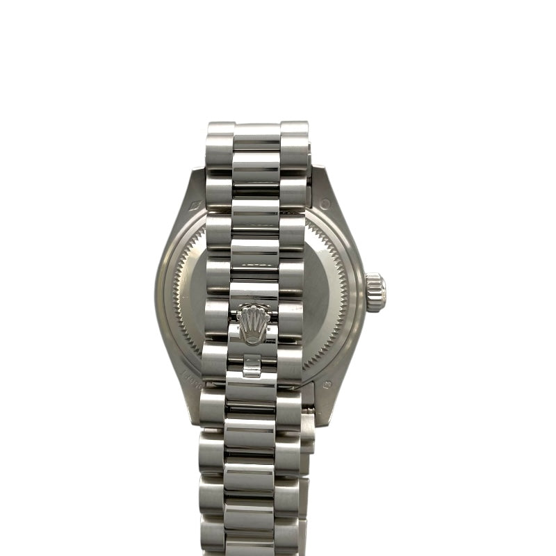 ロレックス ROLEX デイトジャスト28 アイスブルー ランダムシリアル 279136RBR アイスブルー Pt950 自動巻き レディース 腕時計