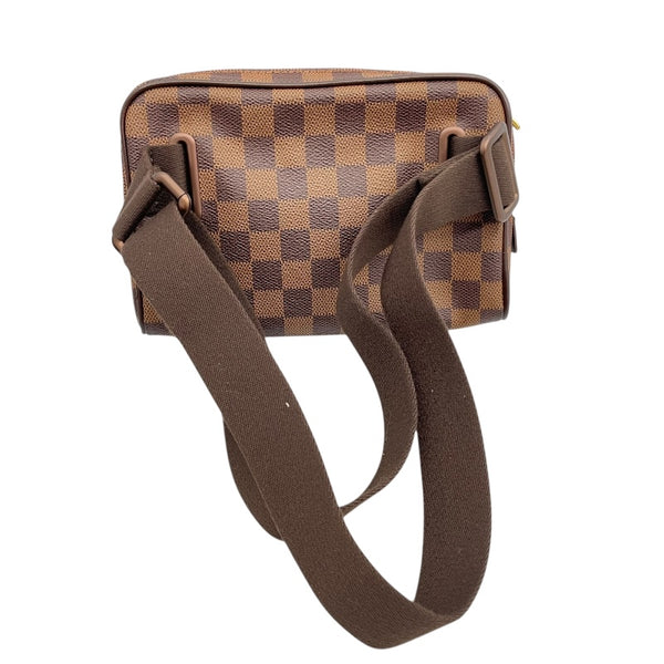 ルイ・ヴィトン LOUIS VUITTON バムバック・ブルックリン N41101 ブラウン ダミエキャンバス メンズ ボディバッグ