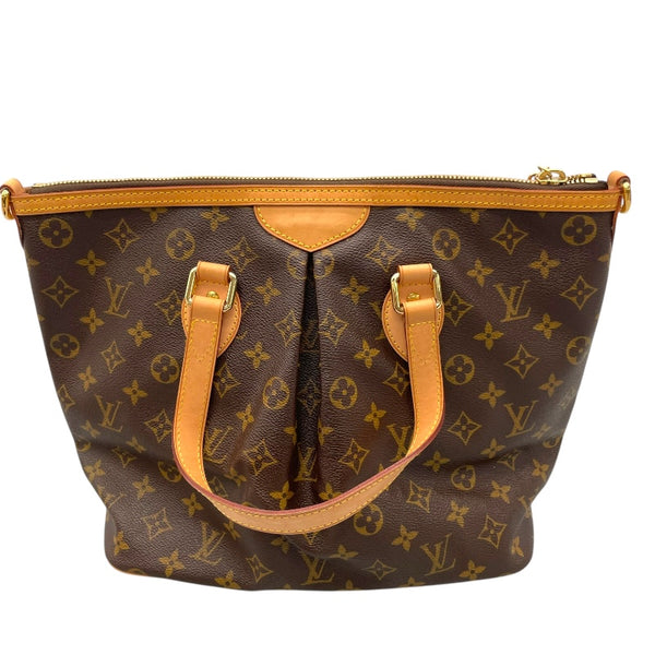 ルイ・ヴィトン LOUIS VUITTON パレルモPM M40145 ブラウン モノグラムキャンバス レディース ハンドバッグ
