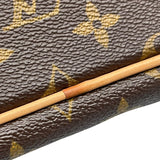 ルイ・ヴィトン LOUIS VUITTON パレルモPM M40145 ブラウン モノグラムキャンバス レディース ハンドバッグ
