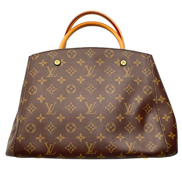 ルイ・ヴィトン LOUIS VUITTON モンテーニュMM M41056 ブラウン モノグラム レディース ショルダーバッグ