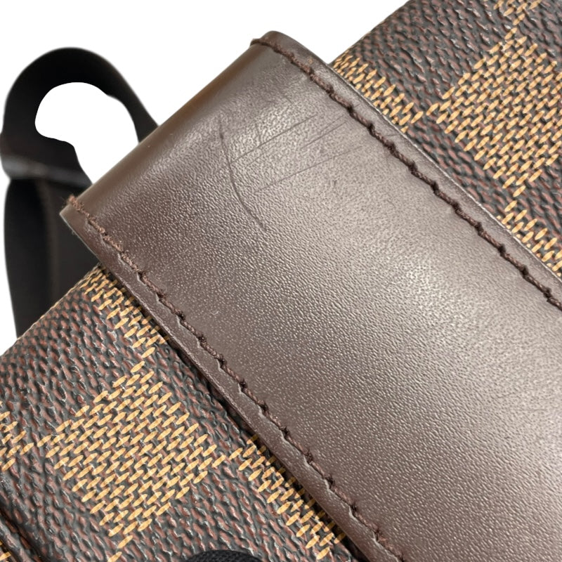 ルイ・ヴィトン LOUIS VUITTON ナヴィグリオ N45255 ブラウン ダミエ ユニセックス ショルダーバッグ