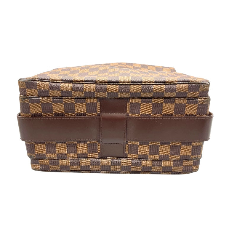 ルイ・ヴィトン LOUIS VUITTON ナヴィグリオ N45255 ブラウン ダミエ ユニセックス ショルダーバッグ
