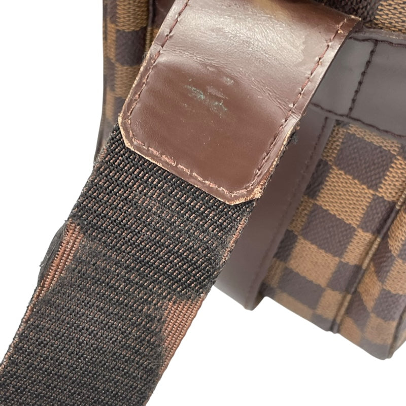 ルイ・ヴィトン LOUIS VUITTON ナヴィグリオ N45255 ブラウン ダミエ ユニセックス ショルダーバッグ
