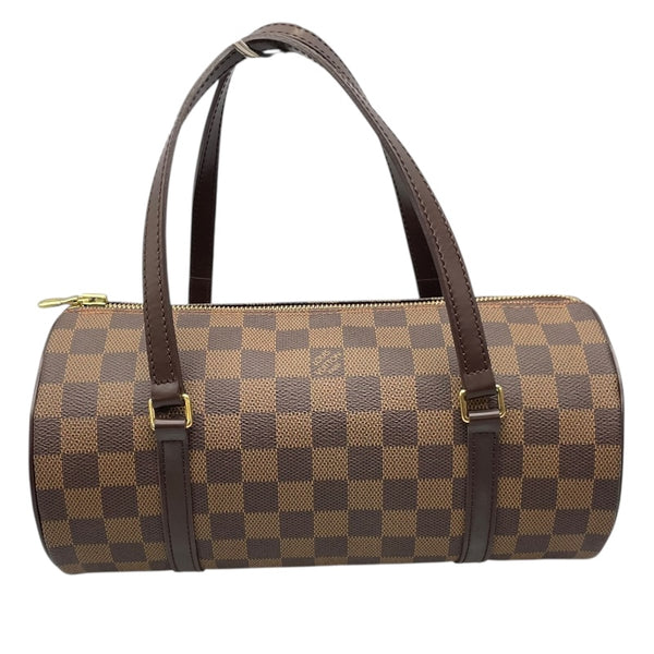 ルイ・ヴィトン LOUIS VUITTON パピヨンPM N51304 ブラウン ダミエ レディース ハンドバッグ