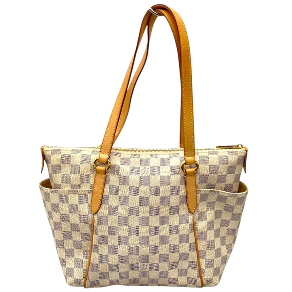 ルイ・ヴィトン LOUIS VUITTON トータリーPM N51261 ホワイト ダミエ・アズール レディース ハンドバッグ
