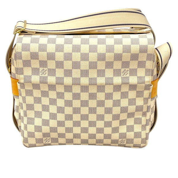 ルイ・ヴィトン LOUIS VUITTON ナヴィグリオ N51189 ホワイト ダミエ・アズール レディース ショルダーバッグ