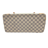 ルイ・ヴィトン LOUIS VUITTON ハムステッドMM N51206 ホワイト ダミエ・アズール レディース ハンドバッグ