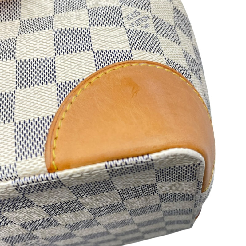 ルイ・ヴィトン LOUIS VUITTON ハムステッドMM N51206 ホワイト ダミエ・アズール レディース ハンドバッグ