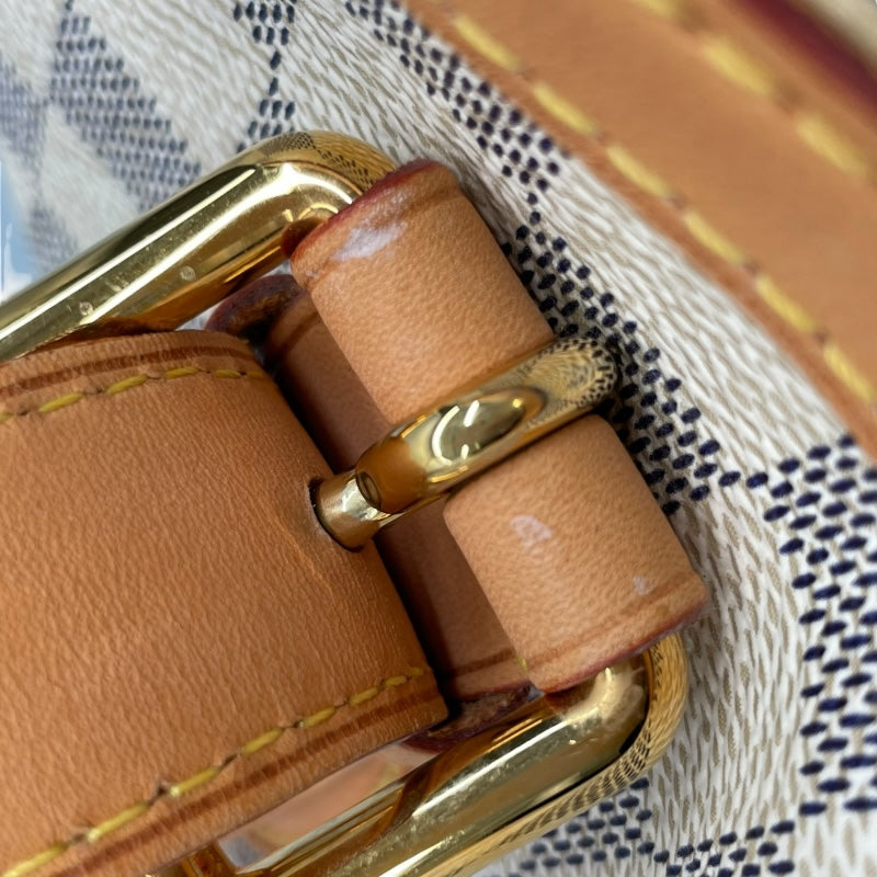 ルイ・ヴィトン LOUIS VUITTON ハムステッドMM N51206 ホワイト ダミエ・アズール レディース ハンドバッグ