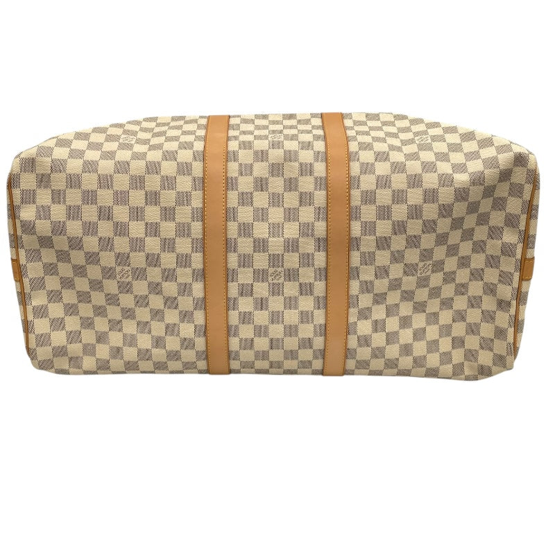 ルイ・ヴィトン LOUIS VUITTON キーポル・バンドリエール55 マルチカラー ダミエ・アズール レディース ボストンバッグ