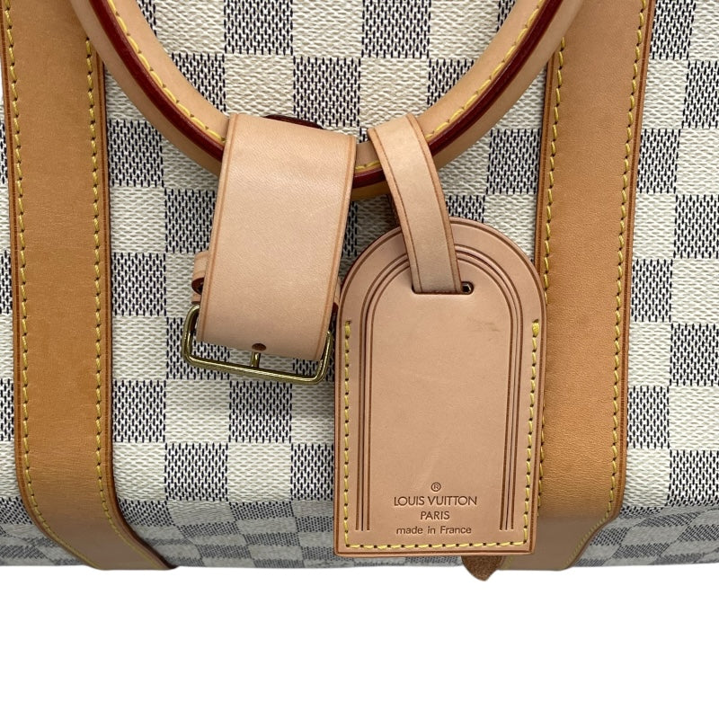ルイ・ヴィトン LOUIS VUITTON キーポル・バンドリエール55 マルチカラー ダミエ・アズール レディース ボストンバッグ