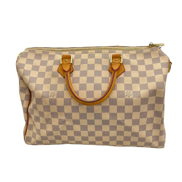 ルイ・ヴィトン LOUIS VUITTON スピ―ディ・バンドリエール35 M43013 ホワイト ダミエ・アズール レディース ハンドバッグ