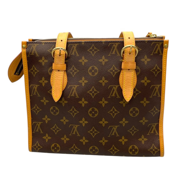 ルイ・ヴィトン LOUIS VUITTON ポパンクール・オ M40007 ブラウン モノグラムキャンバス メンズ トートバッグ