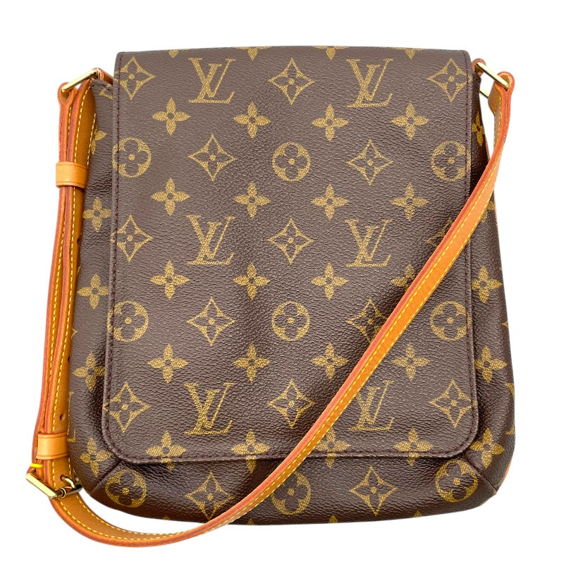ルイ・ヴィトン LOUIS VUITTON ミュゼット・サルサ ショート M51258 ブラウン モノグラム・キャンバス レディース ショルダーバッグ