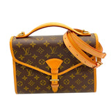 ルイ・ヴィトン LOUIS VUITTON ベルエア M51122 ブラウン モノグラムキャンバス レディース ハンドバッグ
