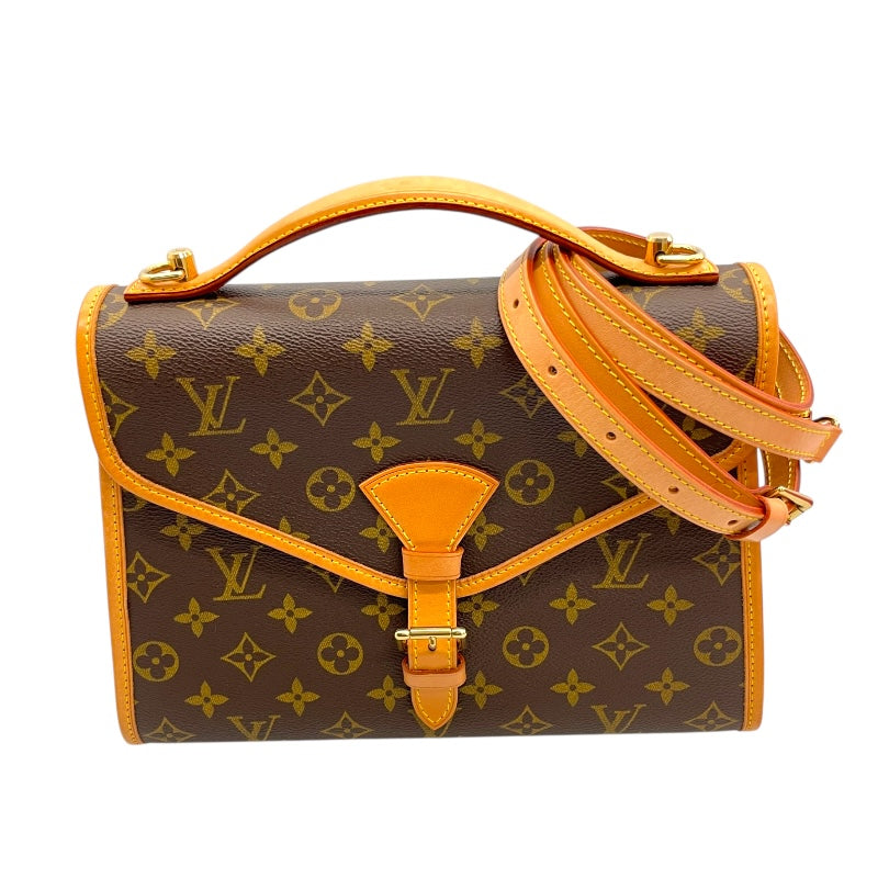 ルイ・ヴィトン LOUIS VUITTON ベルエア M51122 ブラウン モノグラムキャンバス レディース ハンドバッグ