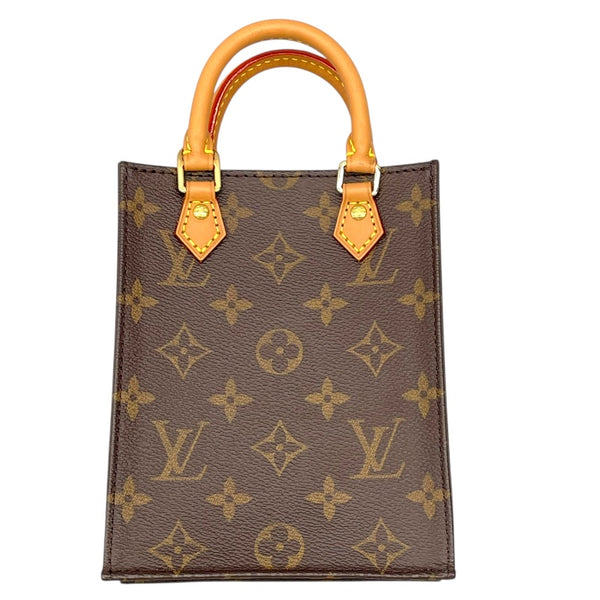 ルイ・ヴィトン LOUIS VUITTON プティット・サックプラ M69442 ブラウン モノグラム・キャンバス レディース ショルダーバッグ