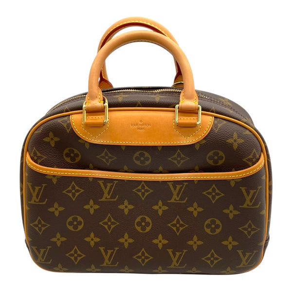 ルイ・ヴィトン LOUIS VUITTON トゥルーヴィル M42228 ブラウン モノグラムキャンバス レディース ハンドバッグ