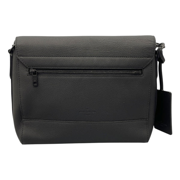 ルイ・ヴィトン LOUIS VUITTON テイクオフ・メッセンジャー M57080 ブラック カーフレザー メンズ ショルダーバッグ