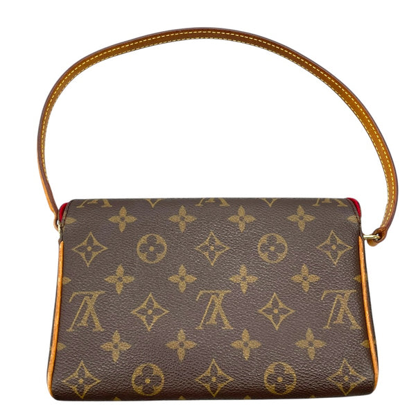 ルイ・ヴィトン LOUIS VUITTON レシタル M51900 ブラウン モノグラム・キャンバス レディース ハンドバッグ