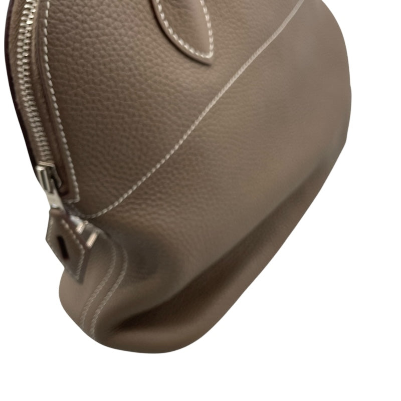 エルメス HERMES ボリード31 X刻印 エトゥープ/SV金具 トリヨン レディース ショルダーバッグ