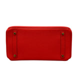 エルメス HERMES バーキン30 □R刻 ブーゲンビリア/GD金具 トリヨンクレマンス レディース ハンドバッグ