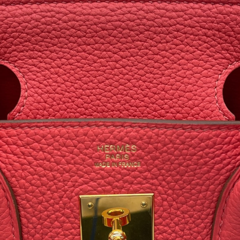 エルメス HERMES バーキン30 □R刻 ブーゲンビリア/GD金具 トリヨンクレマンス レディース ハンドバッグ