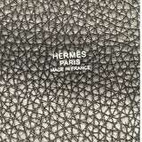 エルメス HERMES ピコタンロックMM W刻印 ブラック シルバー金具 トリヨン レディース ハンドバッグ