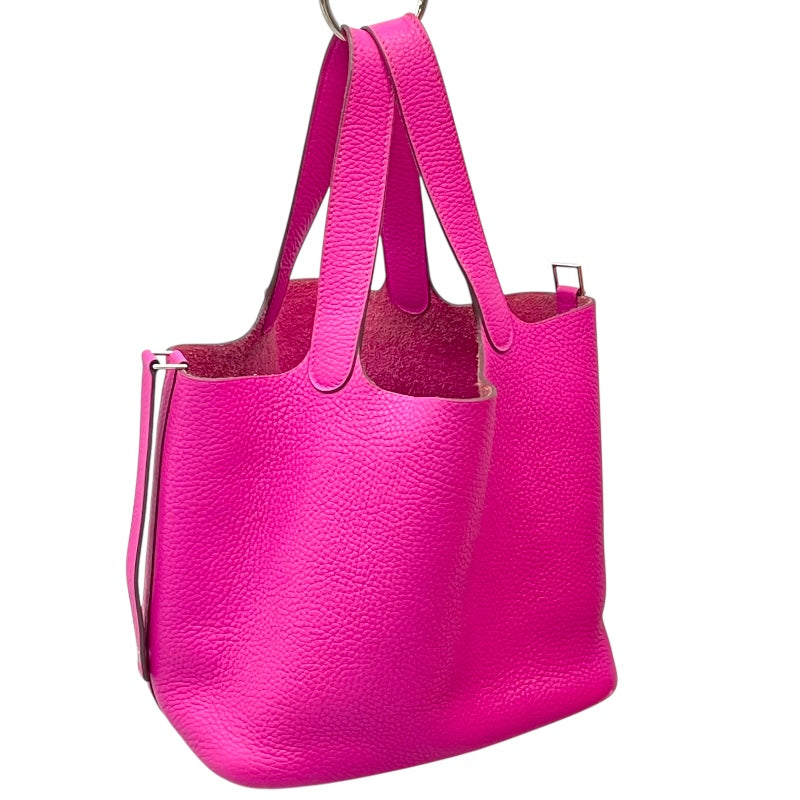 エルメス HERMES ピコタンロックMM C刻 マグノリア トリヨン レディース ハンドバッグ