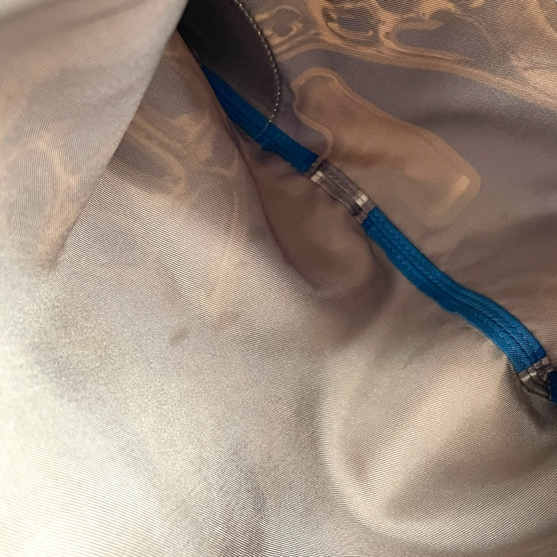 エルメス HERMES シルキーシティ ブルー シルク レディース ショルダーバッグ