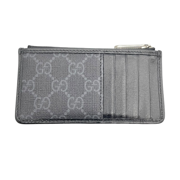グッチ GUCCI フラグメントケース 697７17 ブラック GGスプリーム メンズ コインケース