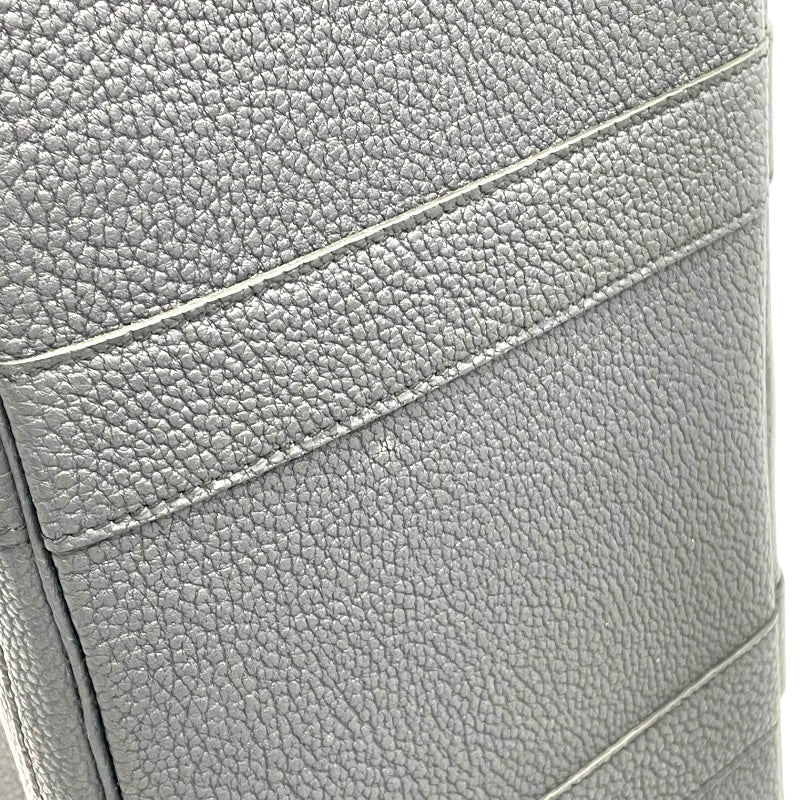 エルメス HERMES ガーデンパーティPM Z刻印 ブルーニュイ シルバー金具 ネゴンダ レディース ハンドバッグ