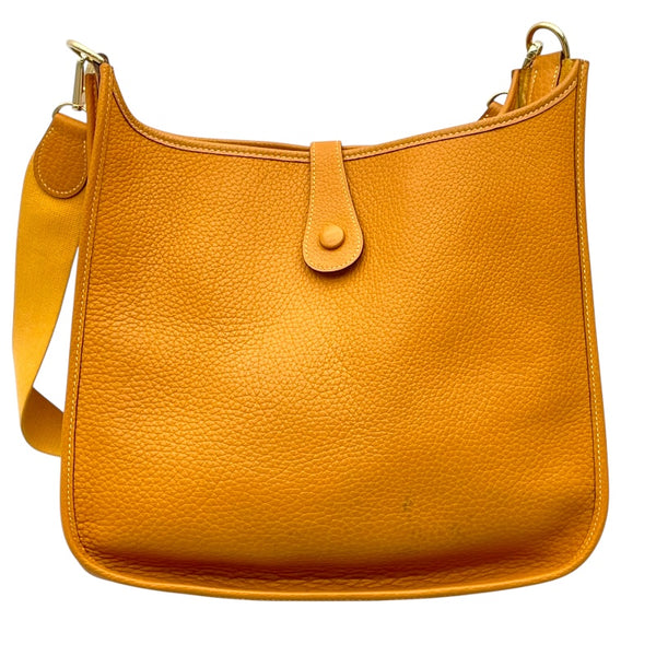 エルメス HERMES エブリン1PM □H刻印 ナチュラルサブレ ゴールド金具 トリヨン レディース ショルダーバッグ
